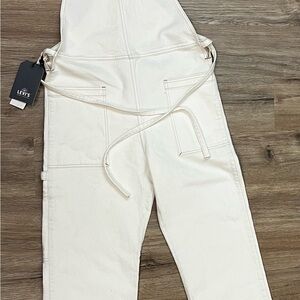 Levi's Cream Overalls